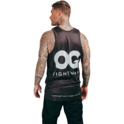 OG Fightwear Performance Black Unisex Singlet -Boxing Discount Store 0000 36 c 2