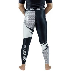 OG Fightwear Stretch Spandex Black Spats -Boxing Discount Store 0000 81 c 2