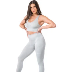 Sting Allure Grey Marle Seamless Leggings -Boxing Discount Store 10327 c 1