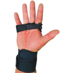 One-Two Black Quick Wraps -Boxing Discount Store 12QWRAP BLK c 1