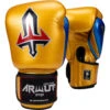 Arwut Fight Gear Gold Velcro Muay Thai Gloves -Boxing Discount Store 1AWBG1GL GD c