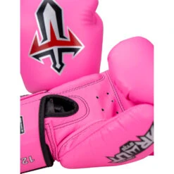 Arwut Fight Gear Pink Velcro Muay Thai Gloves -Boxing Discount Store 1AWBG1GL PK c 2