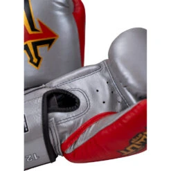 Arwut Fight Gear Silver Velcro Muay Thai Gloves -Boxing Discount Store 1AWBG1GL SV c 2