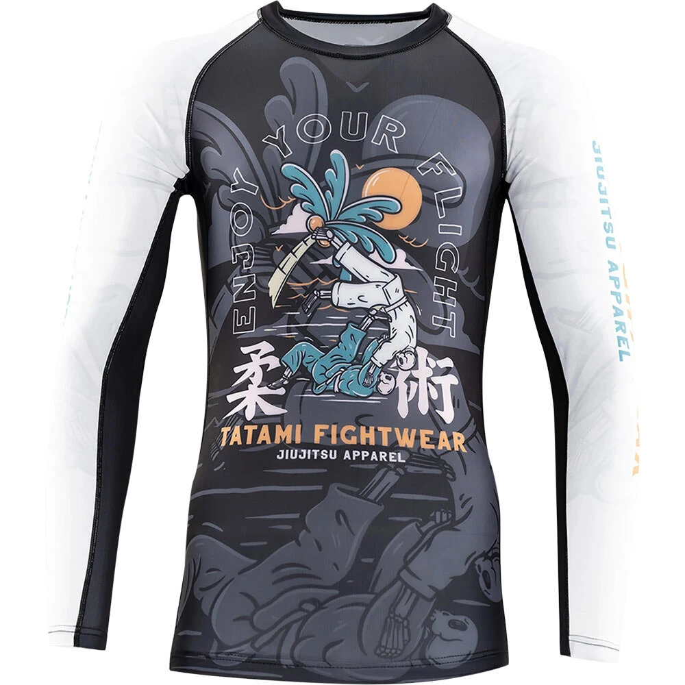 Tatami Enjoy Your Flight Eco Tech Recycled Rash Guard 3 Tatami Enjoy Your Flight Eco Tech Recycled Rash Guard