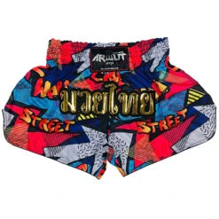 Arwut Fight Gear Wow Street Sublimation Muay Thai Shorts