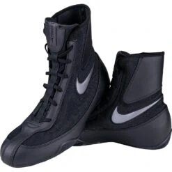 Nike Machomai 2 Black/Metallic Dark Grey Boxing Shoes
