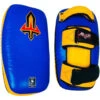Arwut Fight Gear Protector Blue/Yellow Thai Kick Pads -Boxing Discount Store 6AWKP4MCF BL YL