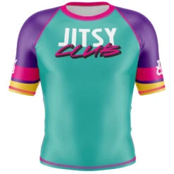 Jitsy 90's Baby Short Sleeve Rash Guard