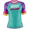 Jitsy Club 90's Baby Short Sleeve Womens Rash Guard -Boxing Discount Store 90BLRGF c