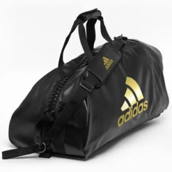 Adidas Black/Gold 2 In 1 Sports Bag -Boxing Discount Store ADIACC051G c 4