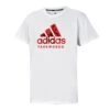 Adidas Badge Of Sport Taekwondo White/Red Tee