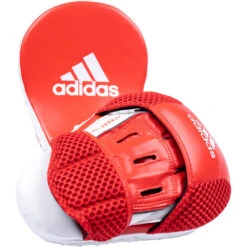 Adidas Hybrid 150 Red/White Focus Mitts -Boxing Discount Store ADIH150FM RW 2