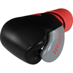 Adidas Hybrid 200 Black/Red Womens Boxing Gloves -Boxing Discount Store ADIHDF200 BR c 4