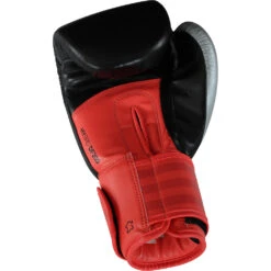Adidas Hybrid 200 Black/Red Womens Boxing Gloves -Boxing Discount Store ADIHDF200 BR c 6