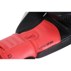 Adidas Hybrid 200 Black/Red Womens Boxing Gloves -Boxing Discount Store ADIHDF200 BR c 7
