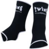 Twins Black Ankle Support Guards -Boxing Discount Store AG1 BLK c