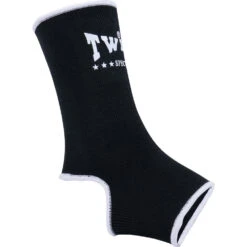 Twins Black Ankle Support Guards -Boxing Discount Store AG1 BLK c 3