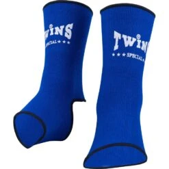 Twins Blue Ankle Support Guards