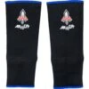 Arwut Fight Gear Black/Blue Premium Ankle Guards