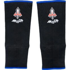 Arwut Fight Gear Black/Blue Premium Ankle Guards