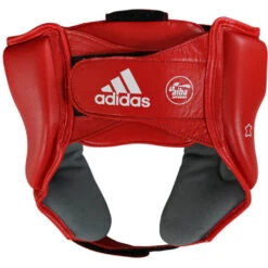 Adidas AIBA Competition Red Headguard -Boxing Discount Store AIBAH1 R c 3