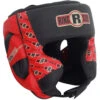 Ringside Apex Training Black/Red Head Gear -Boxing Discount Store APEXHG BKRD c
