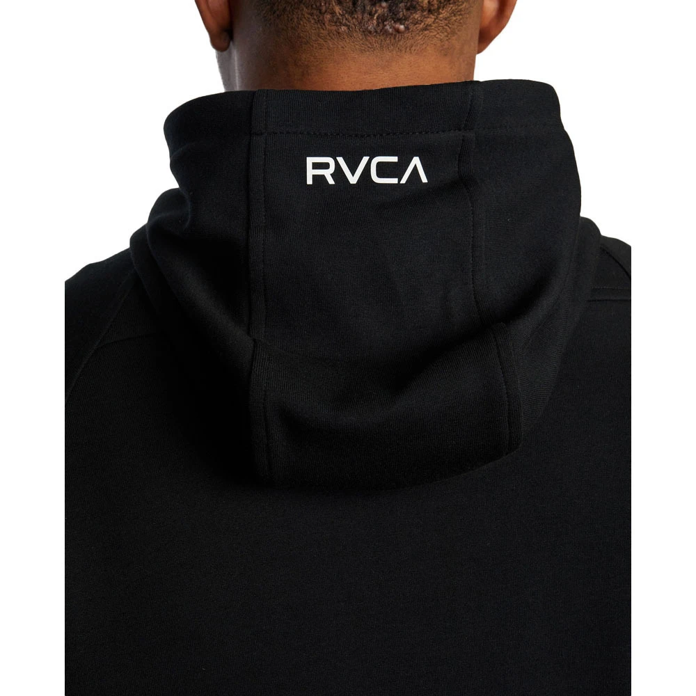 RVCA Tech II Black Zip Fleece Hoodie 6 RVCA Tech II Black Zip Fleece Hoodie - Image 4