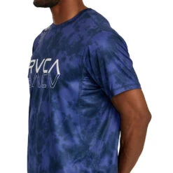 RVCA Sports Vent Purps Tie Dye Tee -Boxing Discount Store AVYKT00245 PRY6 c 3