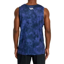 RVCA Sports Vent Purps Tie Dye Singlet -Boxing Discount Store AVYKT00246 PRY6 c 4