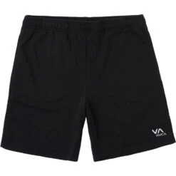 RVCA VA Essential Black Shorts -Boxing Discount Store AVYWS00142 BLK c 3
