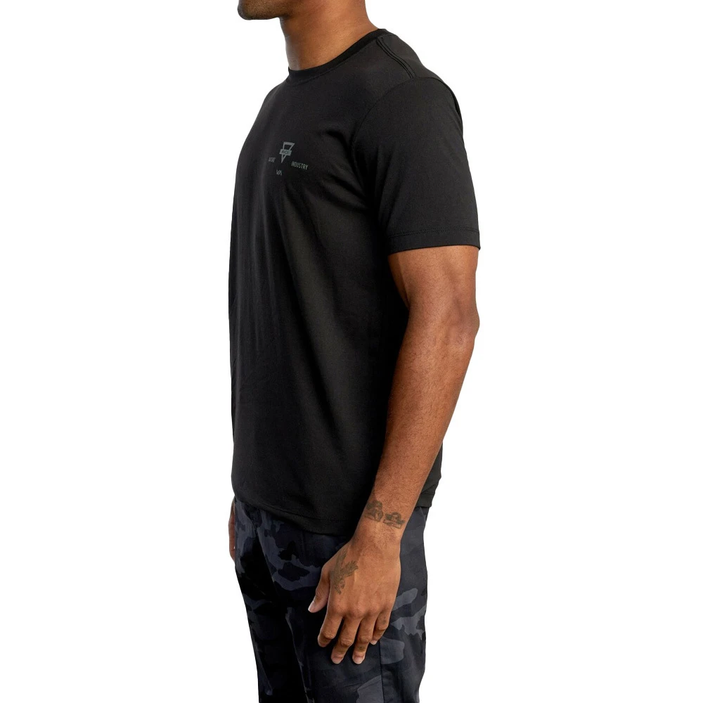RVCA Branding Black Tee 4 RVCA Branding Black Tee - Image 2