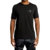 RVCA Branding Black Tee -Boxing Discount Store AVYZT00654 BLK c