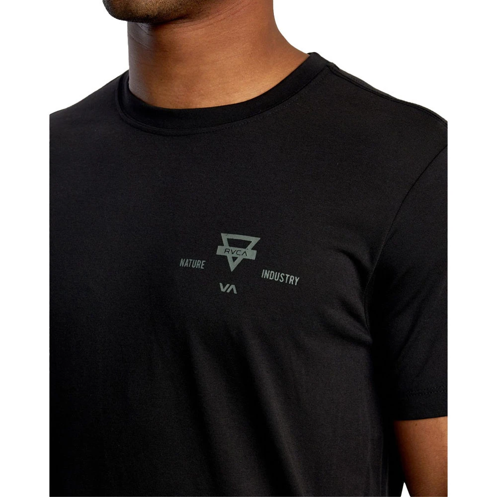 RVCA Branding Black Tee 6 RVCA Branding Black Tee - Image 4