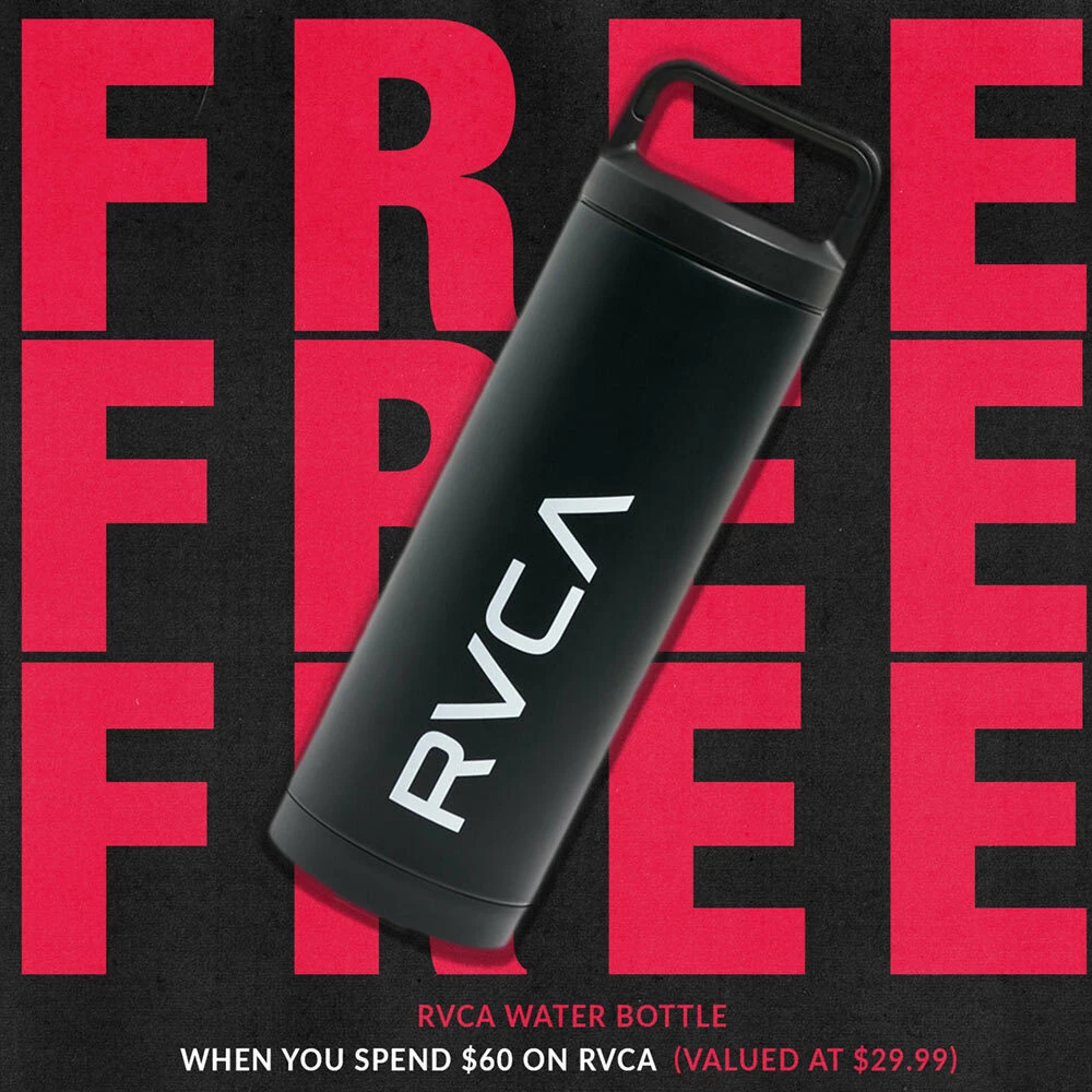 RVCA Branding Black Tee 7 RVCA Branding Black Tee - Image 5