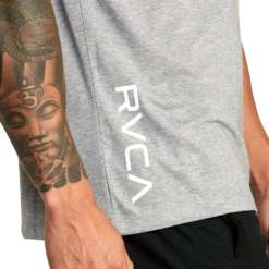 RVCA 2X Grey Short Sleeve Tee 9 RVCA 2X Grey Short Sleeve Tee -Boxing Discount Store AVYZT01368 AHR c 2