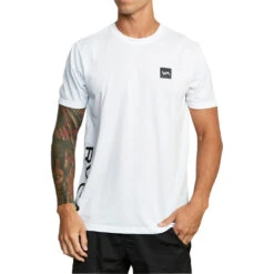 RVCA 2X White Tee