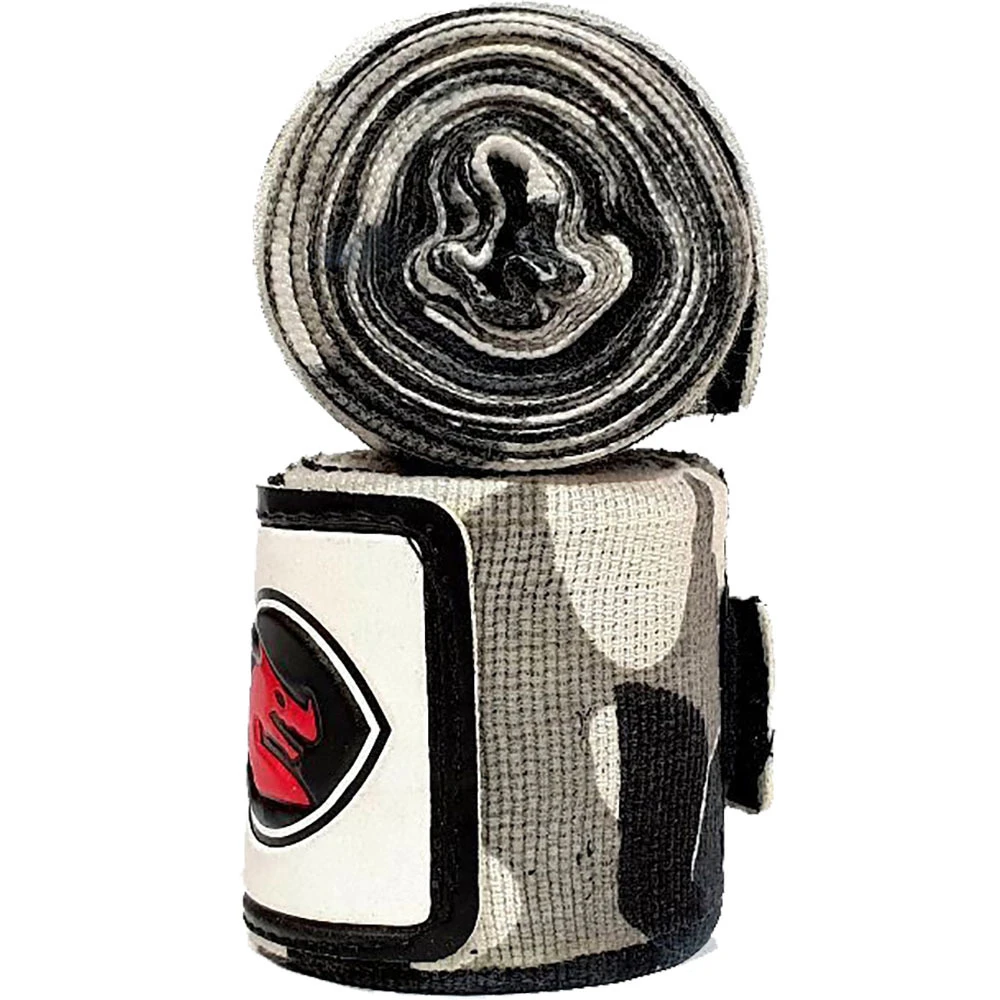 Morgan Sports Grey Camo 4M Elastic Boxing Hand Wraps 3 Morgan Sports Grey Camo 4M Elastic Boxing Hand Wraps