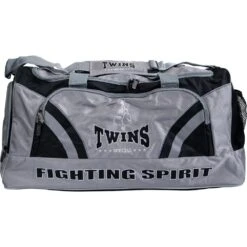 Twins Grey Gym Bag -Boxing Discount Store BAG2 GRY 3