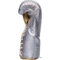 Bryant Boxing Yukon Conelius Silver/Gold Fight Gloves 12 Bryant Boxing Yukon Conelius Silver/Gold Fight Gloves -Boxing Discount Store BBFG SLV c 2