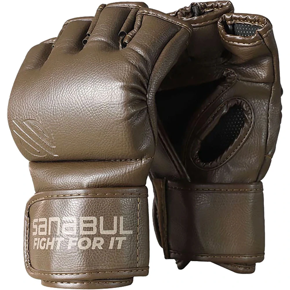 Sanabul Battle Forged 4oz MMA Brown Grappling Gloves 3 Sanabul Battle Forged 4oz MMA Brown Grappling Gloves