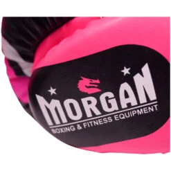 Morgan Sports Classic Pink/Black Boxing Gloves -Boxing Discount Store BG 5 PIB c 2