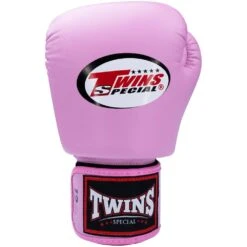 Twins Velcro Pink Womens Boxing Gloves -Boxing Discount Store BGVL3 PNK c 3