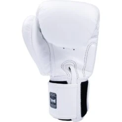 Twins White Velcro Boxing Gloves -Boxing Discount Store BGVL3 W c 5