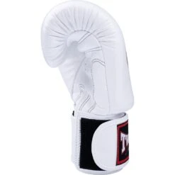 Twins White Velcro Boxing Gloves -Boxing Discount Store BGVL3 W c 6