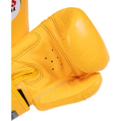 Twins Yellow Velcro Boxing Gloves 18 Twins Yellow Velcro Boxing Gloves -Boxing Discount Store BGVL3 YEL c 7