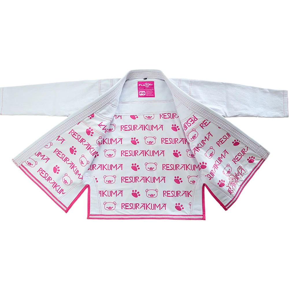 Fluory Resurakuma White Womens Jiu Jitsu Gi 4 Fluory Resurakuma White Womens Jiu Jitsu Gi - Image 2