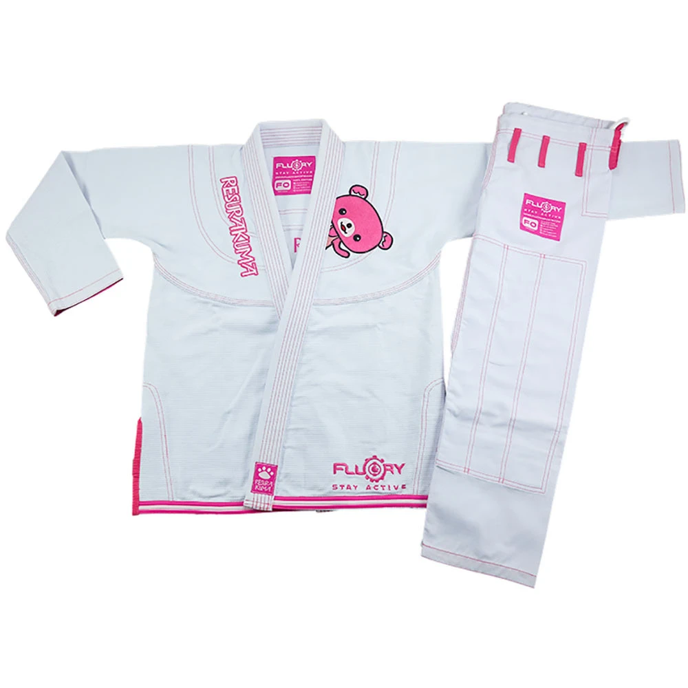 Fluory Resurakuma White Womens Jiu Jitsu Gi 3 Fluory Resurakuma White Womens Jiu Jitsu Gi