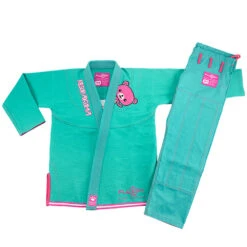 Fluory Resur Akuma Green Kids BBJ Gi