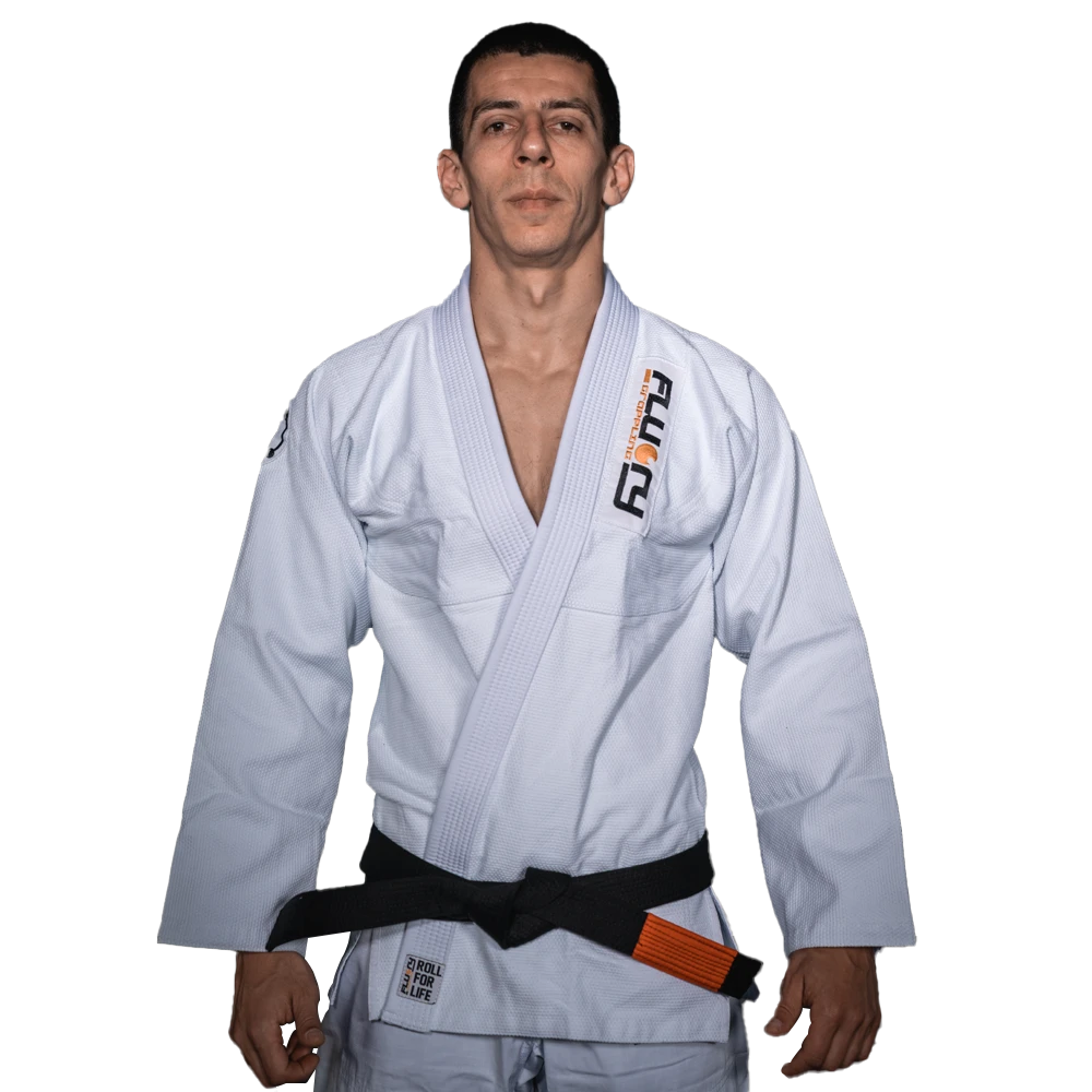 Fluory White Jiu Jitsu Gi 4 Fluory White Jiu Jitsu Gi - Image 2