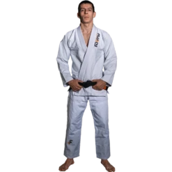 Fluory White Jiu Jitsu Gi